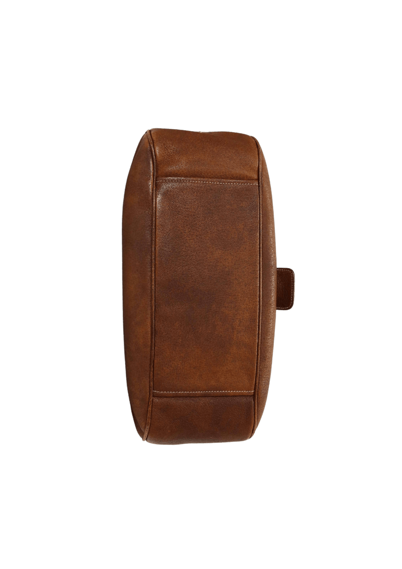 SCAMOSCIATO LEATHER BUCKLE