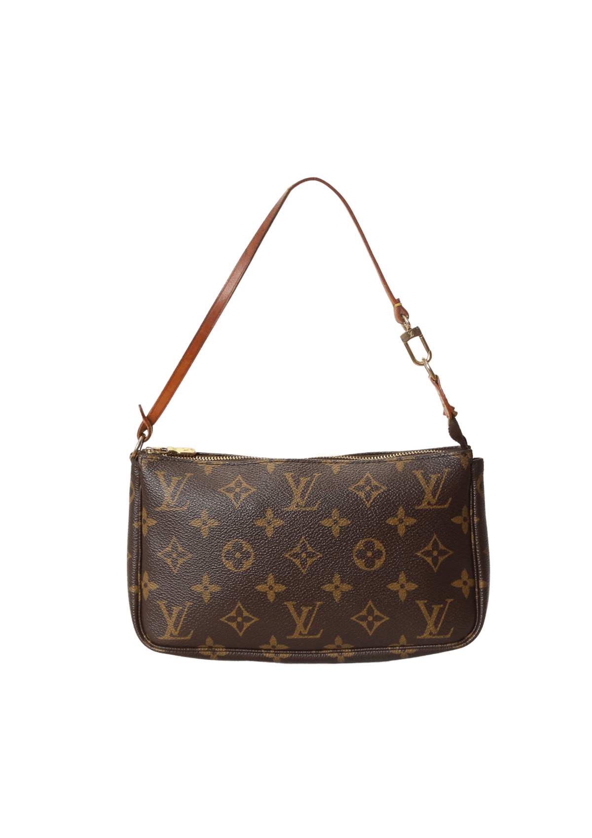 バッグ Louis Vuitton Vintage Pouch Bolsa Louis Vuitton Vintage Monogram Pochette Accessoires Marrom