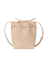 LEATHER BUCKET BAG