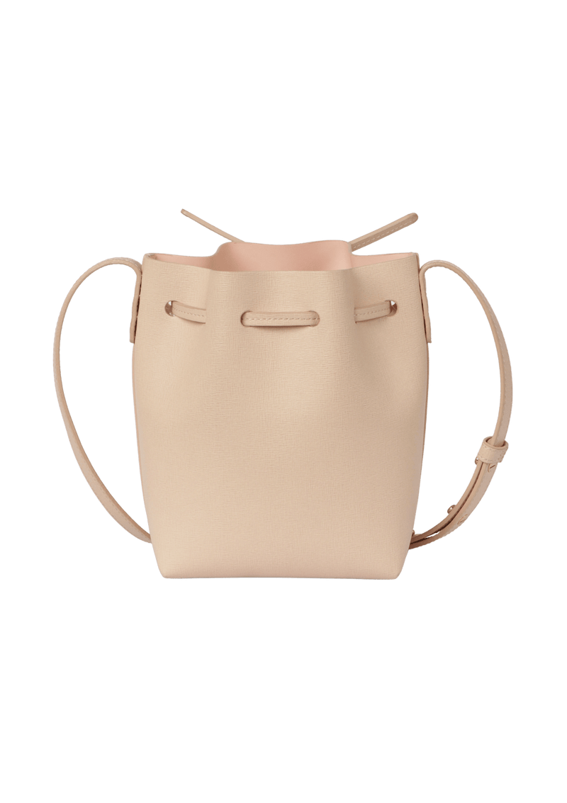 LEATHER BUCKET BAG