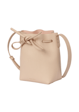 LEATHER BUCKET BAG