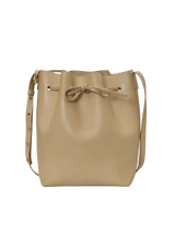 LEATHER BUCKET BAG