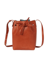 LEATHER BUCKET BAG