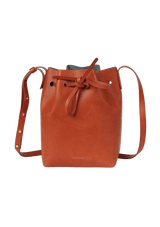 LEATHER BUCKET BAG