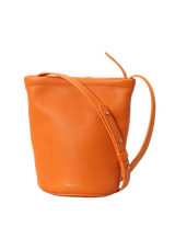 LEATHER BUCKET BAG
