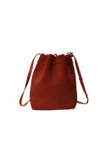 LEATHER BUCKET BAG