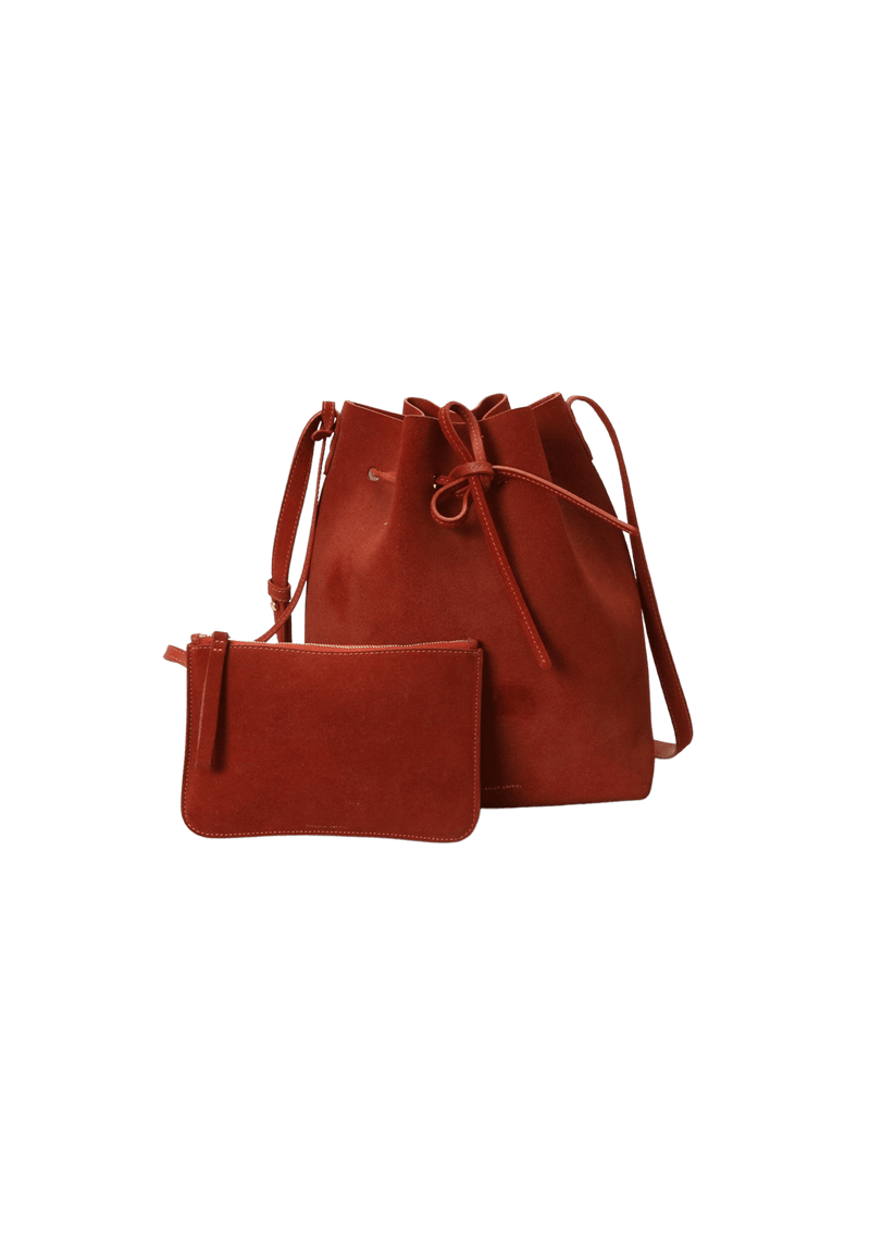 LEATHER BUCKET BAG