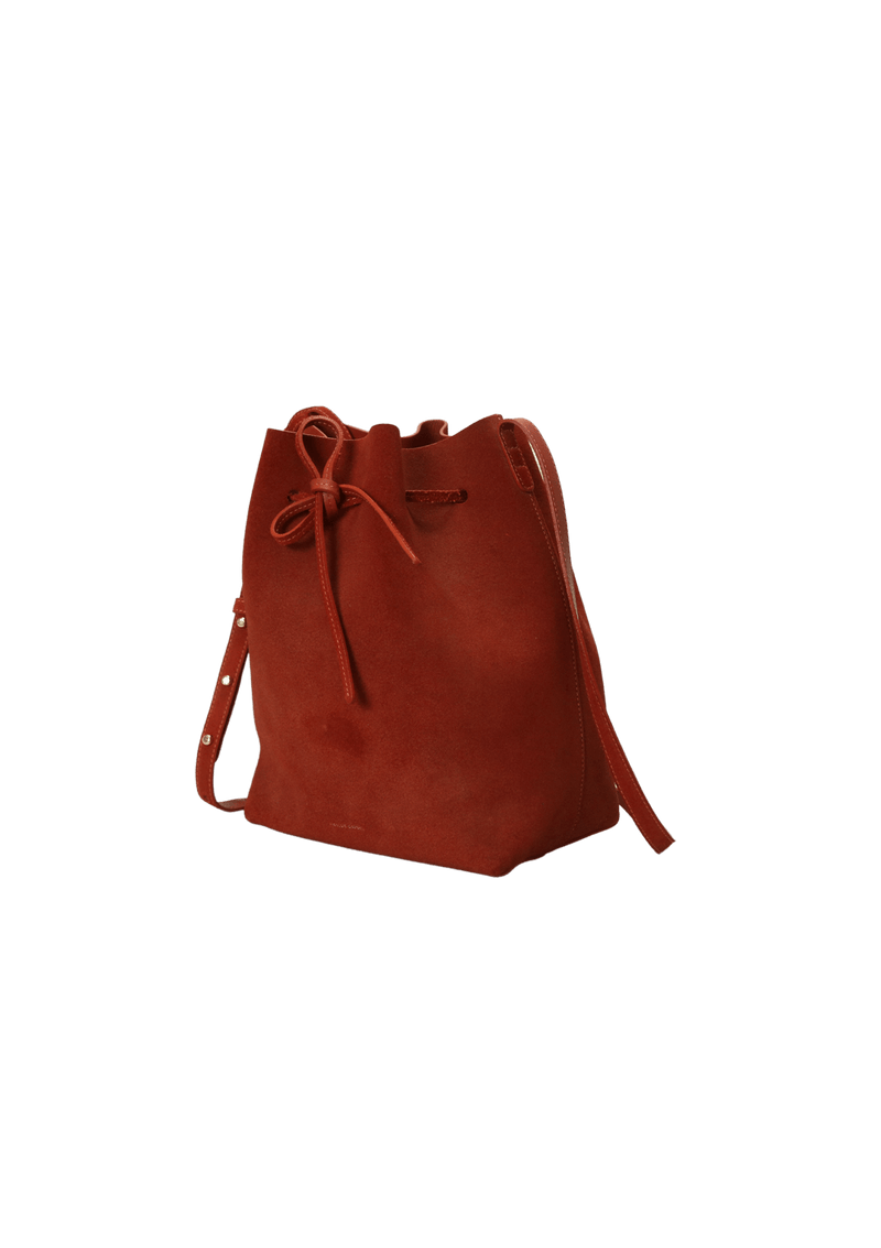 LEATHER BUCKET BAG