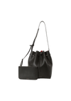 LEATHER BUCKET BAG