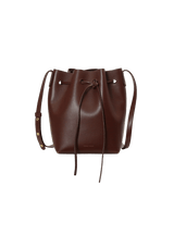 LEATHER BUCKET BAG