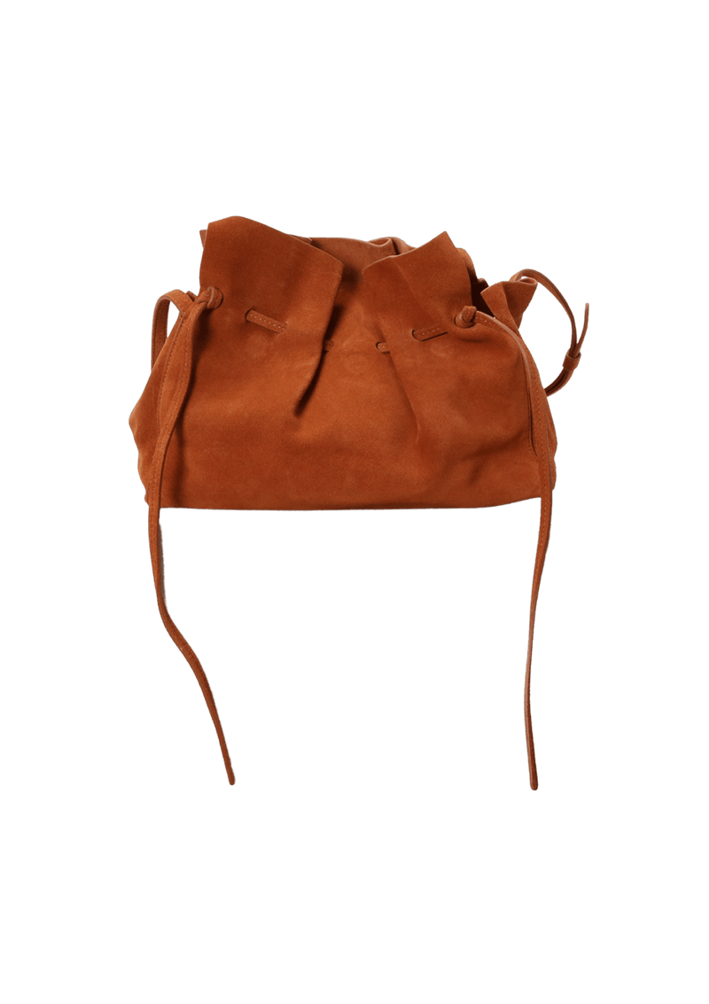 SUEDE BUCKET BAG