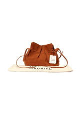 SUEDE BUCKET BAG