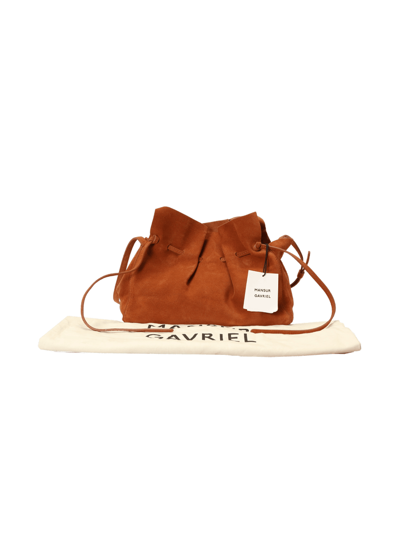 SUEDE BUCKET BAG