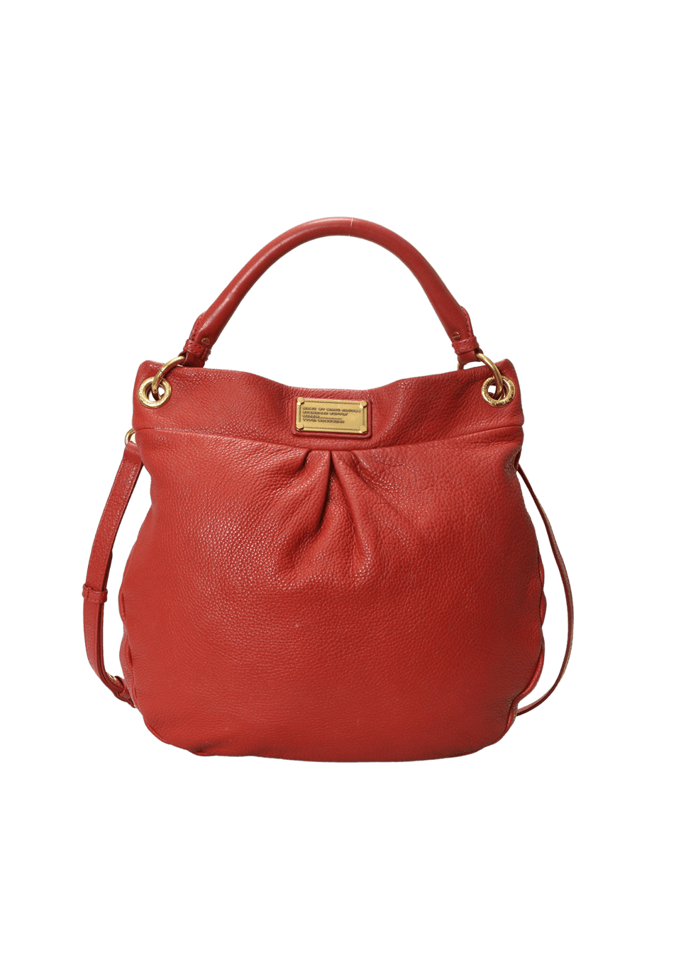 Bolsa Marc By Marc Jacobs Classic Q Hillier Bag Vermelha Original