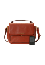 LEATHER FLAP BAG