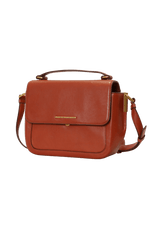 LEATHER FLAP BAG