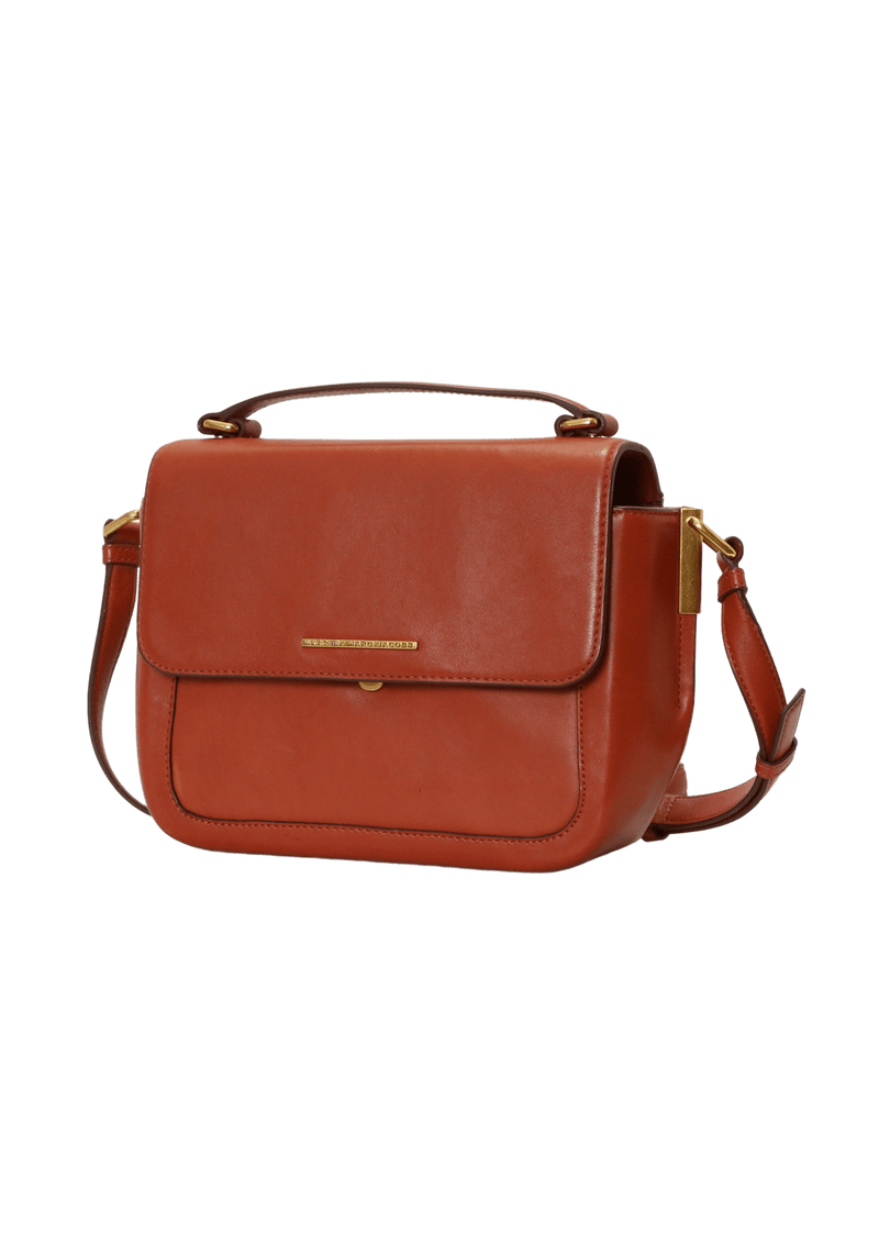 LEATHER FLAP BAG