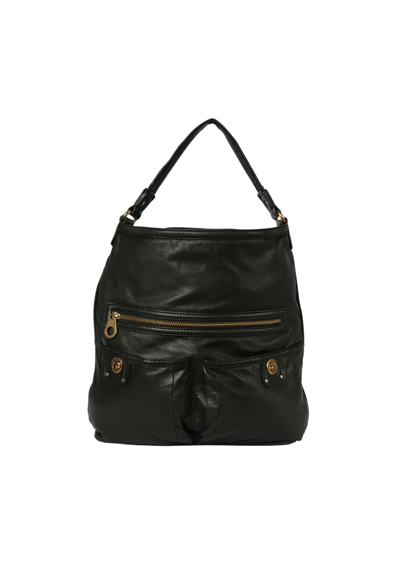 LEATHER HOBO BAG