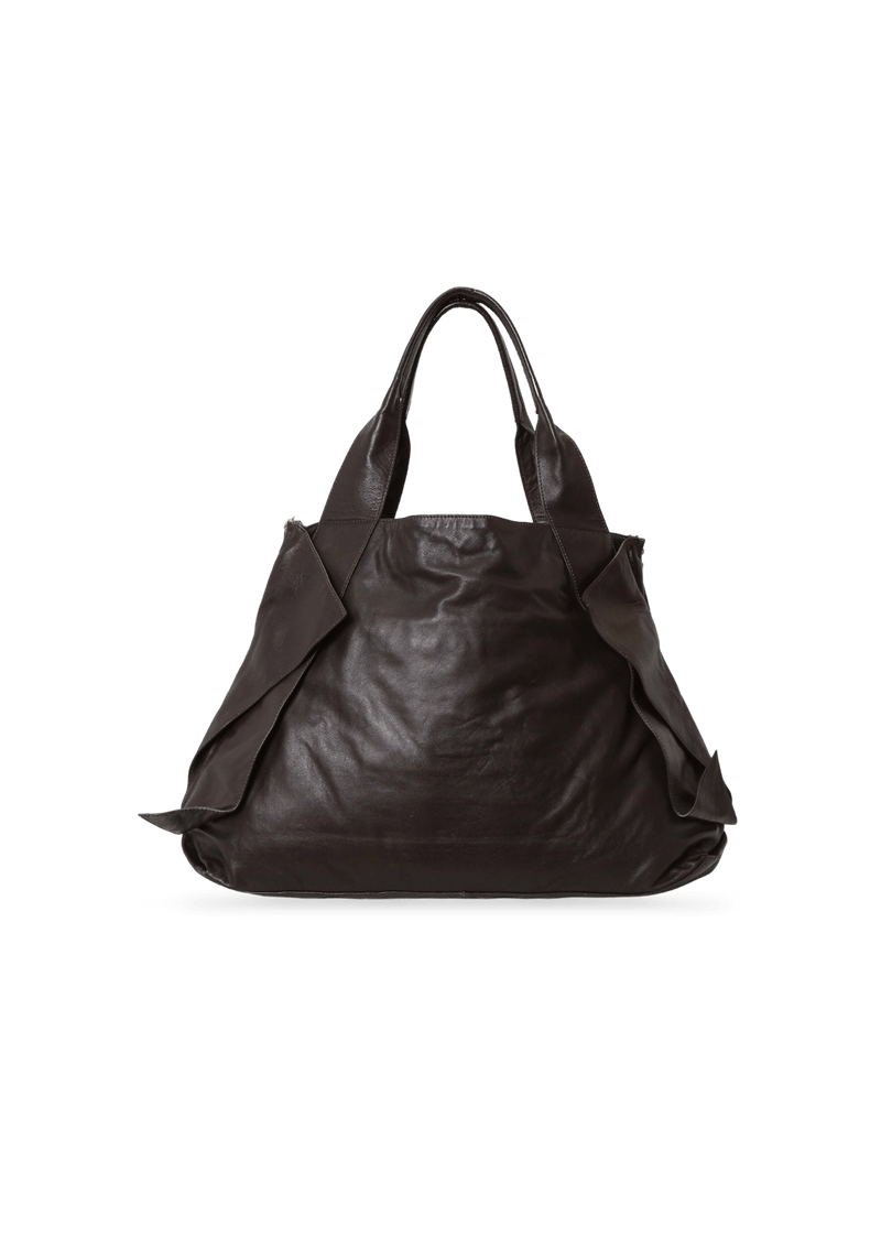 LEATHER HOBO BAG