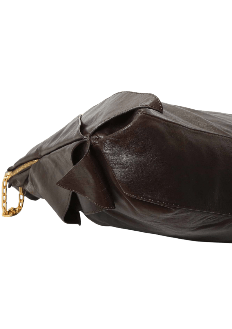 LEATHER HOBO BAG