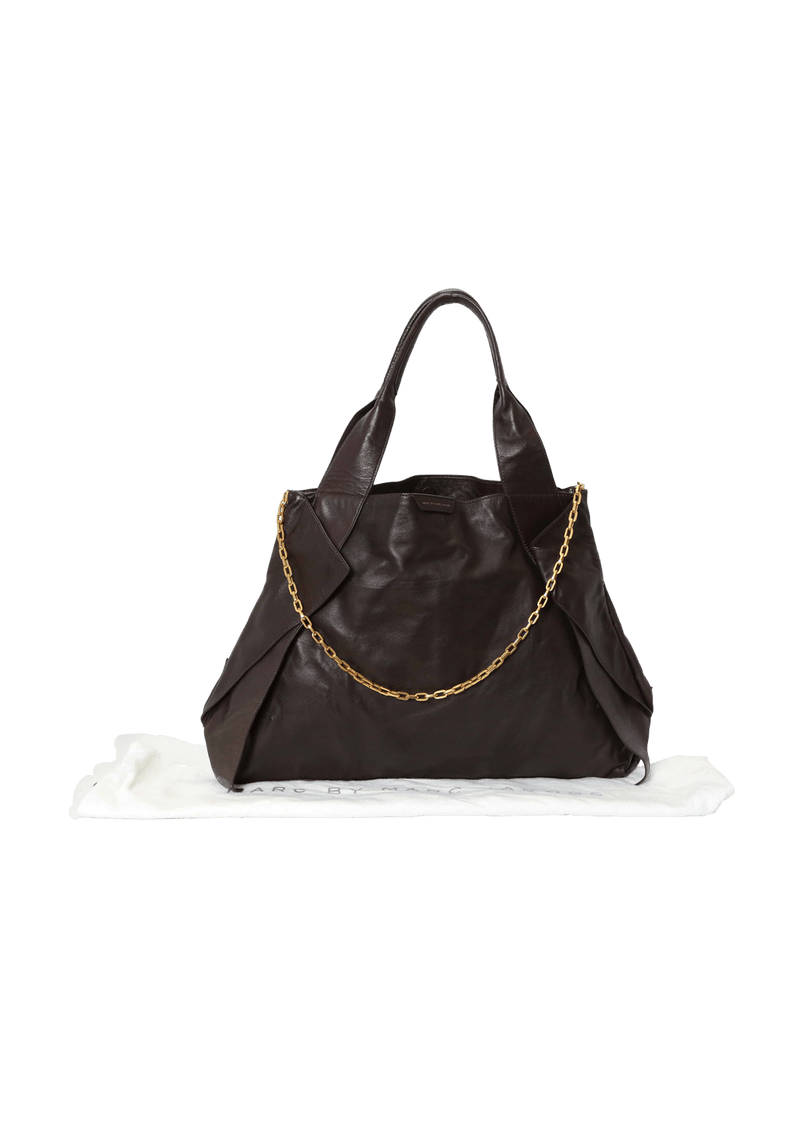 LEATHER HOBO BAG