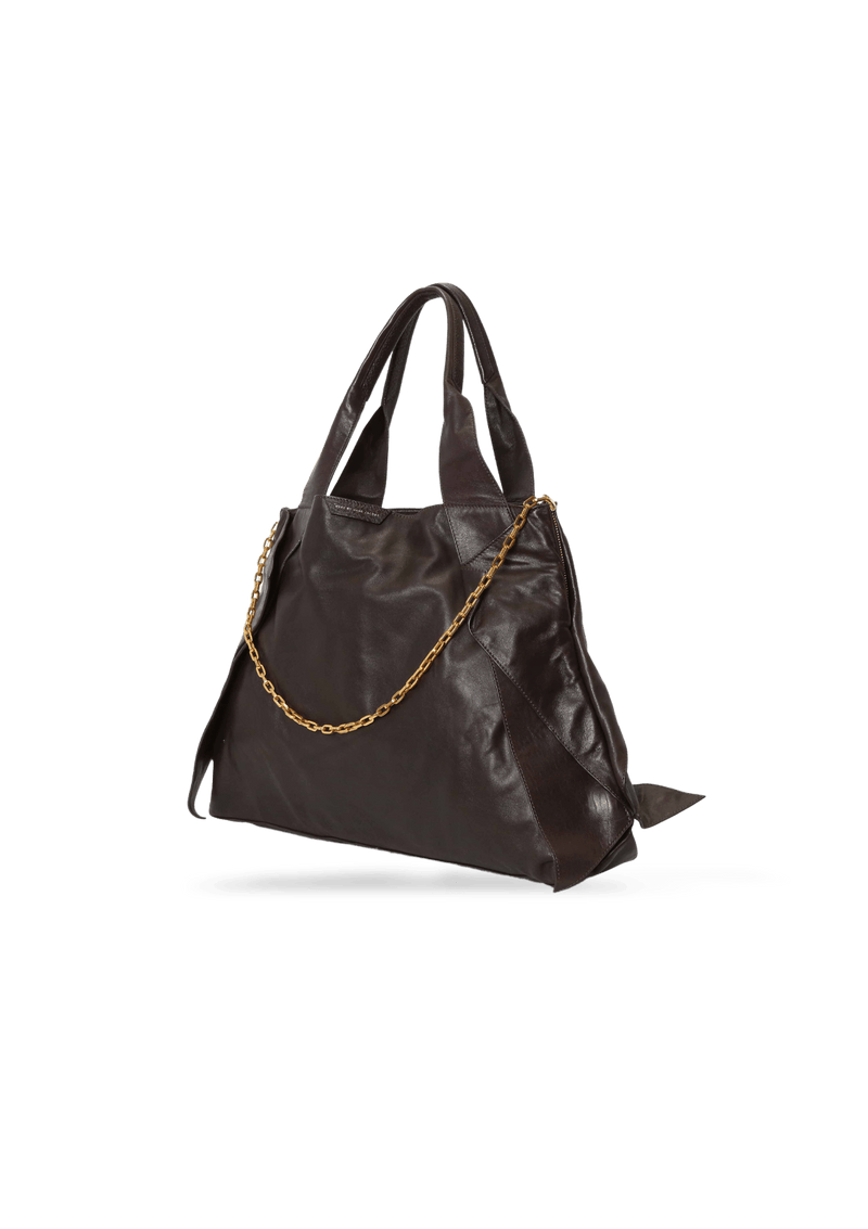 LEATHER HOBO BAG