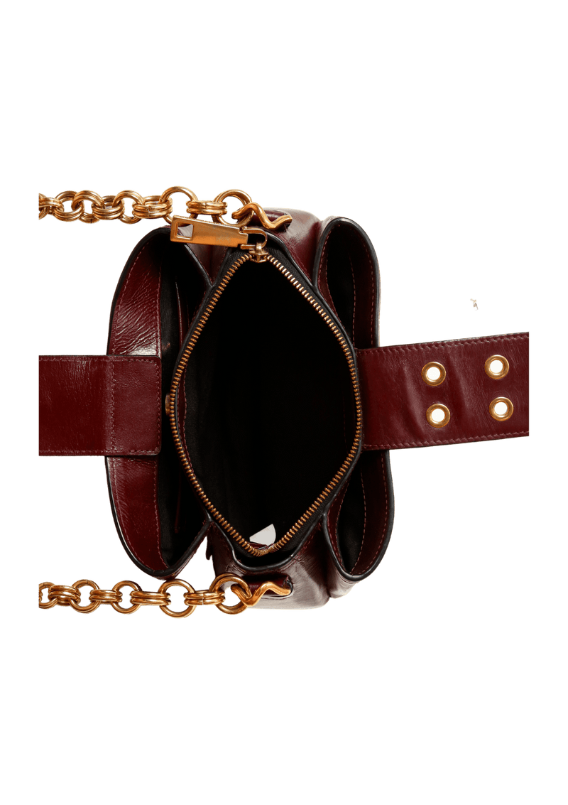 LEATHER CROSSBODY BAG