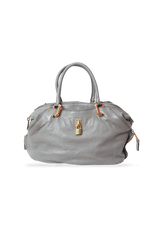 LEATHER HANDLE BAG