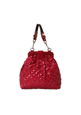 SEQUIN EMBELLISHED HOBO BAG