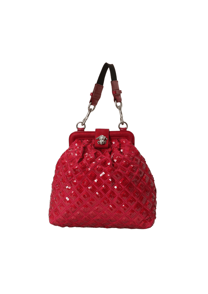 SEQUIN EMBELLISHED HOBO BAG