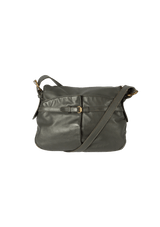 LEATHER ZIP BAG