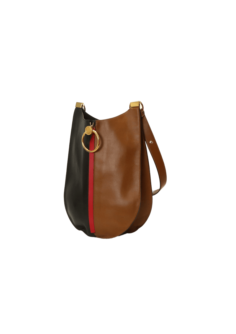 LEATHER HOBO BAG