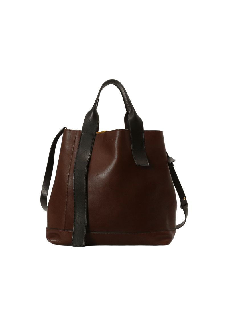 LEATHER TOTE BAG