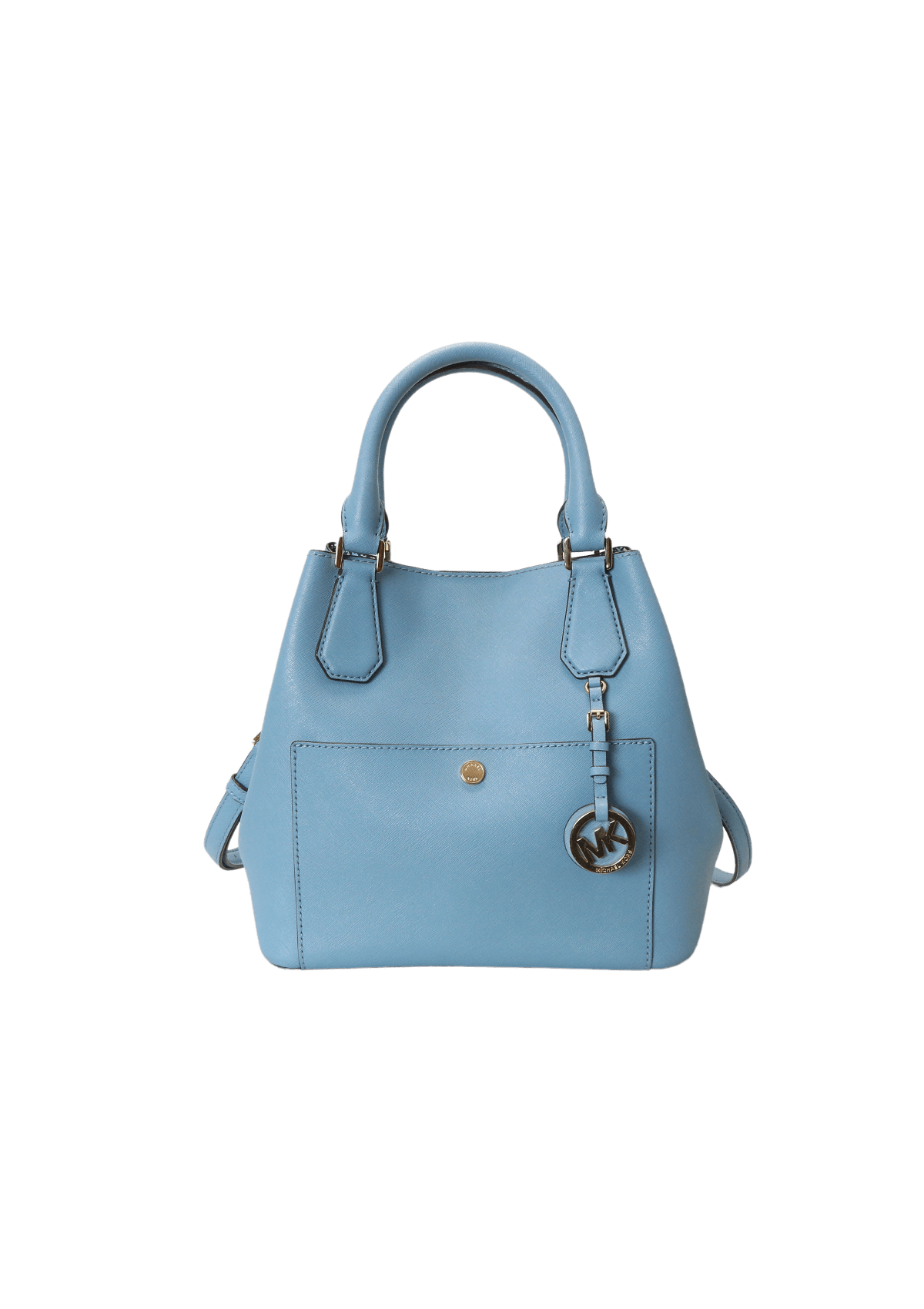 Bolsa Michael Kors Greenwich Grab Bag Azul Original – Gringa