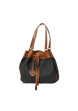 JET SET LOGO BUCKET BAG