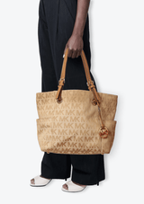 JET SET LOGO TOTE