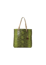 JET SET PYTHON TOTE