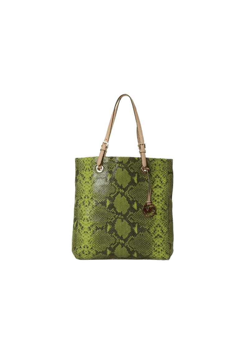 JET SET PYTHON TOTE