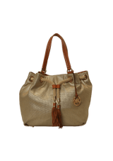 LARGE MARINA GATHERED TOTE