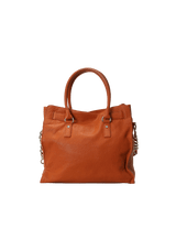 LEATHER BELTED BAG