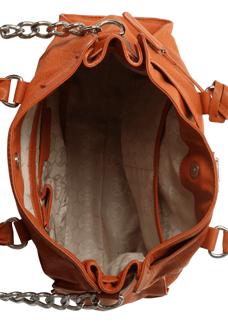 LEATHER BELTED BAG