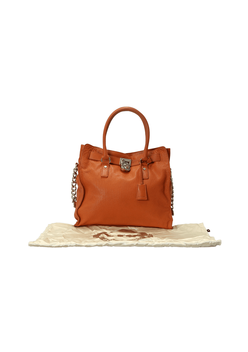 LEATHER BELTED BAG