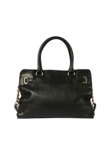 LEATHER BELTED BAG