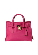 LEATHER BELTED BAG