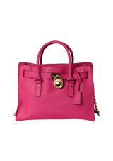 LEATHER BELTED BAG