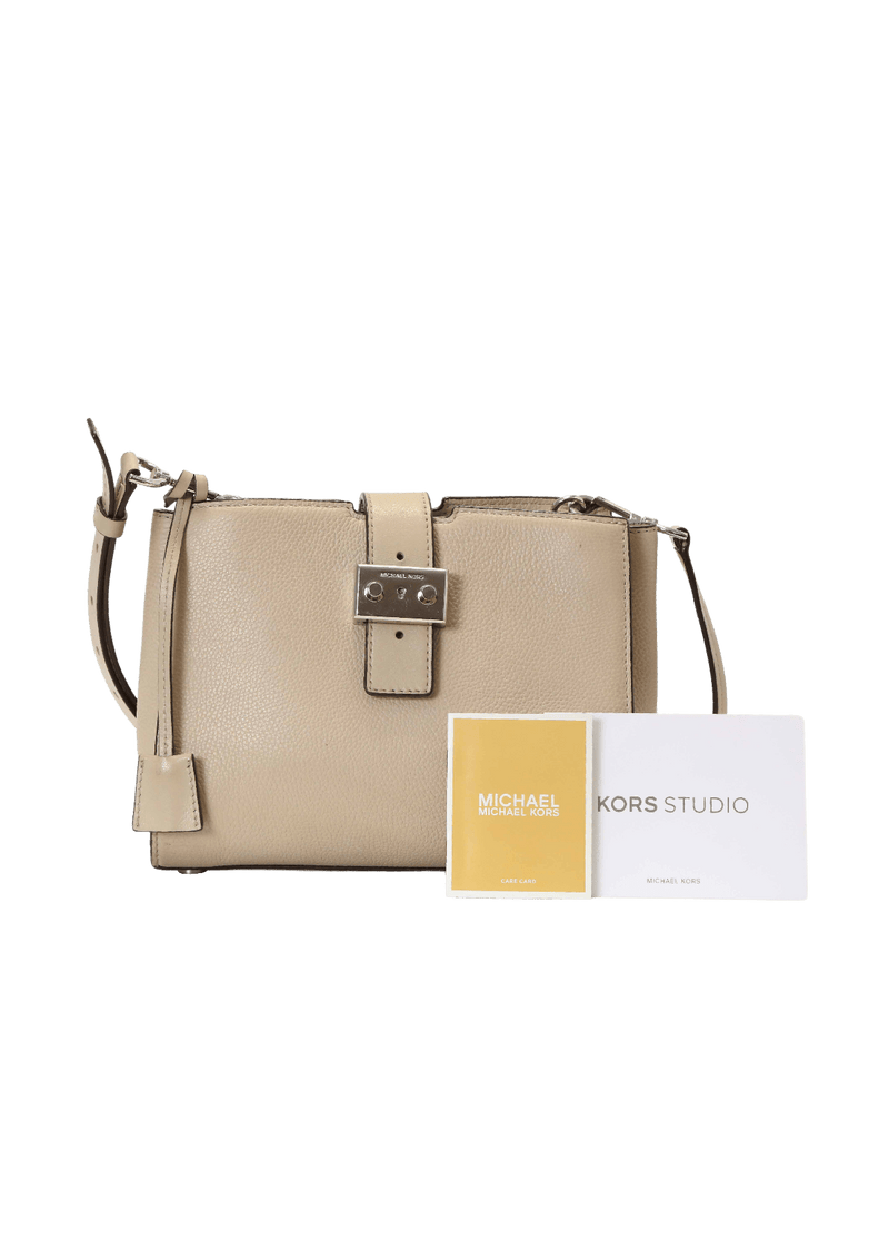 LEATHER CROSSBODY BAG