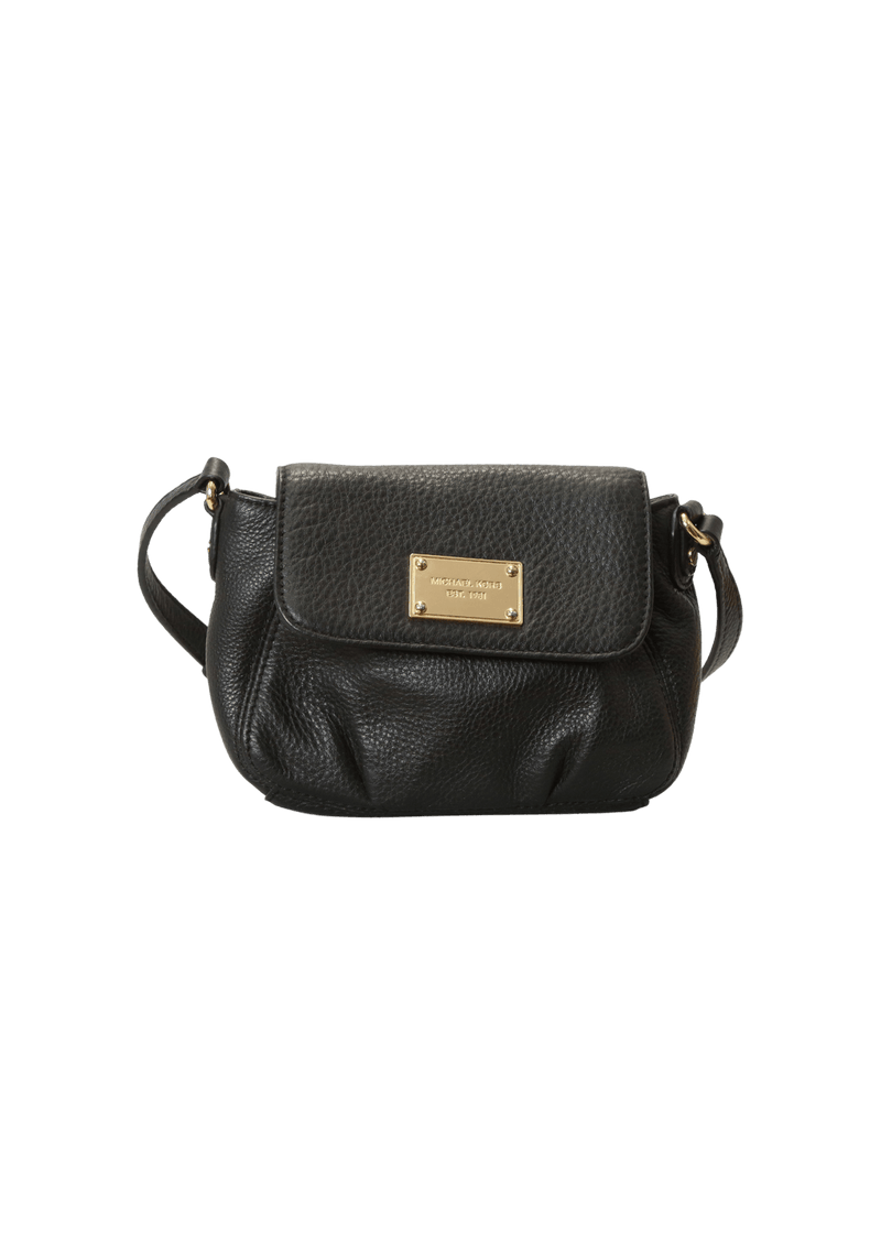 LEATHER CROSSBODY BAG