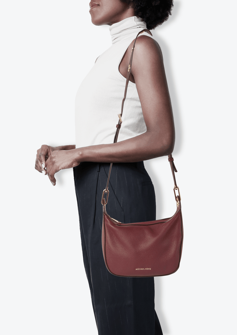 LEATHER CROSSBODY BAG