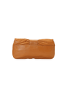 LEATHER FLAP CLUTCH