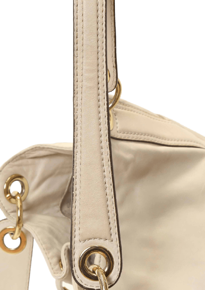 LEATHER HOBO BAG